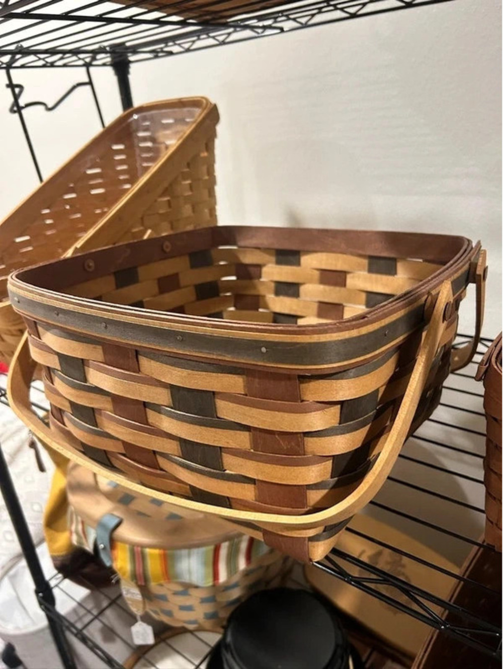 Longaberger signature weave cake basket hard to find